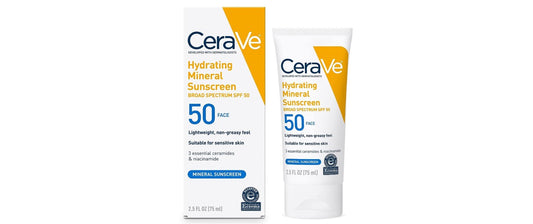 CeraVe Hydrating Mineral Sunscreen SPF 50 Review: Gentle, Effective Sun Protection for Every Skin Type