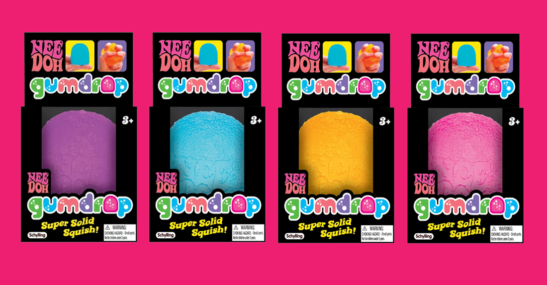 This Tiny Toy Packs a Big Punch – Stress Relief with the NeeDoh Gumdrop