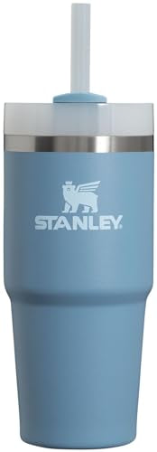 Stanley Quencher H2.0 Tumbler with Handle and Straw 30 oz | Flowstate 3-Position Lid | Cup Holder Compatible for Travel | Insulated Stainless Steel Cup | BPA-Free | Frost