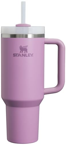 Stanley Quencher H2.0 Tumbler with Handle and Straw 30 oz | Flowstate 3-Position Lid | Cup Holder Compatible for Travel | Insulated Stainless Steel Cup | BPA-Free | Frost