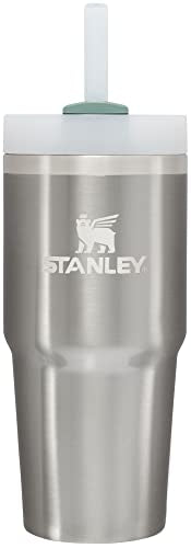 Stanley Quencher H2.0 Tumbler with Handle and Straw 30 oz | Flowstate 3-Position Lid | Cup Holder Compatible for Travel | Insulated Stainless Steel Cup | BPA-Free | Frost