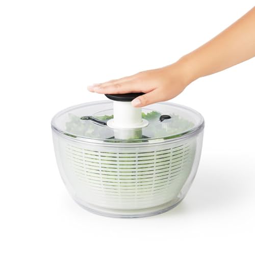 OXO Good Grips 대형 샐러드 스피너 - 6.22 Qt., 화이트