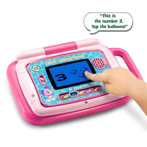 LeapFrog 2-in-1 LeapTop Touch, 핑크