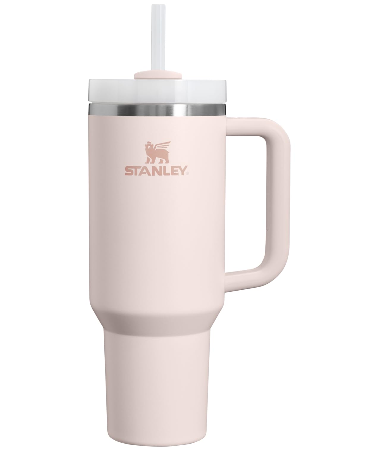Stanley Quencher H2.0 Tumbler with Handle and Straw 30 oz | Flowstate 3-Position Lid | Cup Holder Compatible for Travel | Insulated Stainless Steel Cup | BPA-Free | Frost