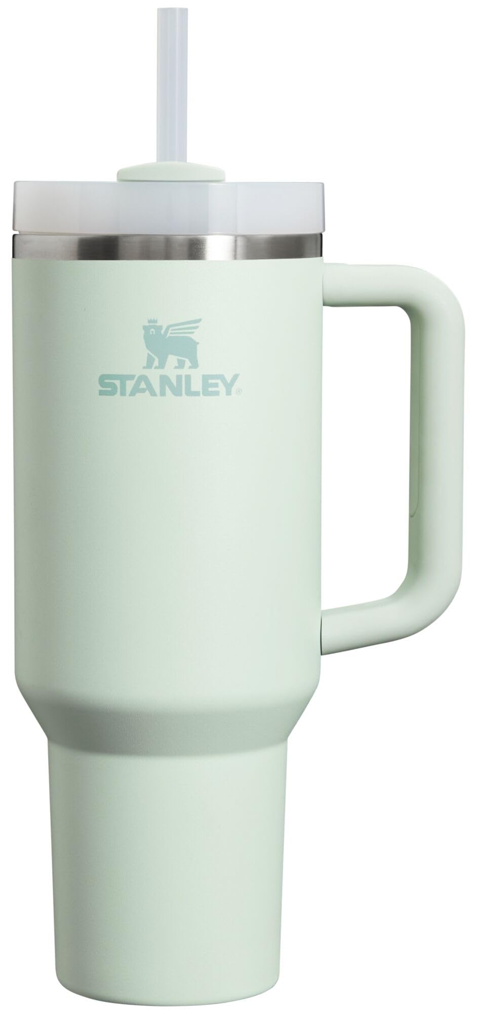 Stanley Quencher H2.0 Tumbler with Handle and Straw 30 oz | Flowstate 3-Position Lid | Cup Holder Compatible for Travel | Insulated Stainless Steel Cup | BPA-Free | Frost