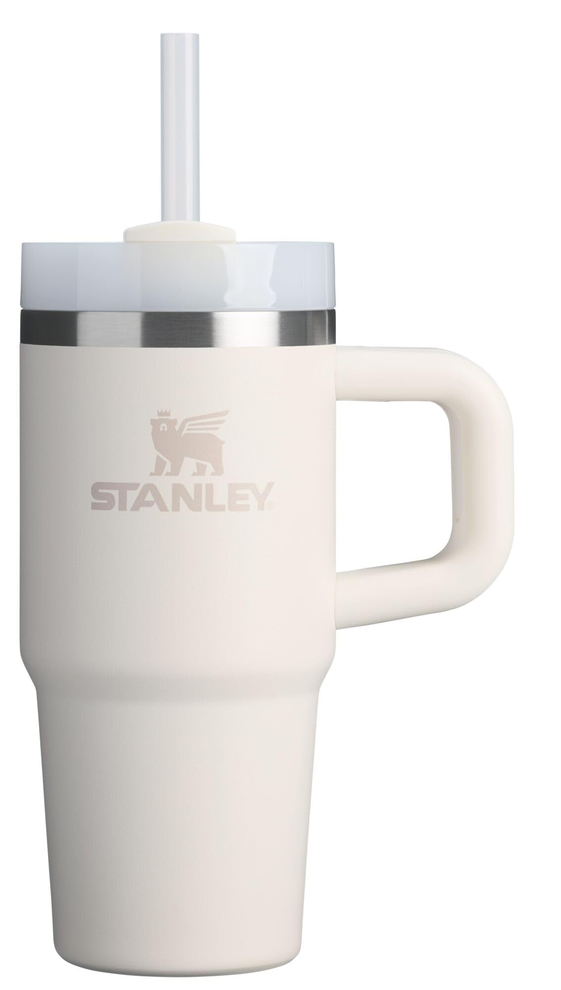 Stanley Quencher H2.0 Tumbler with Handle and Straw 30 oz | Flowstate 3-Position Lid | Cup Holder Compatible for Travel | Insulated Stainless Steel Cup | BPA-Free | Frost