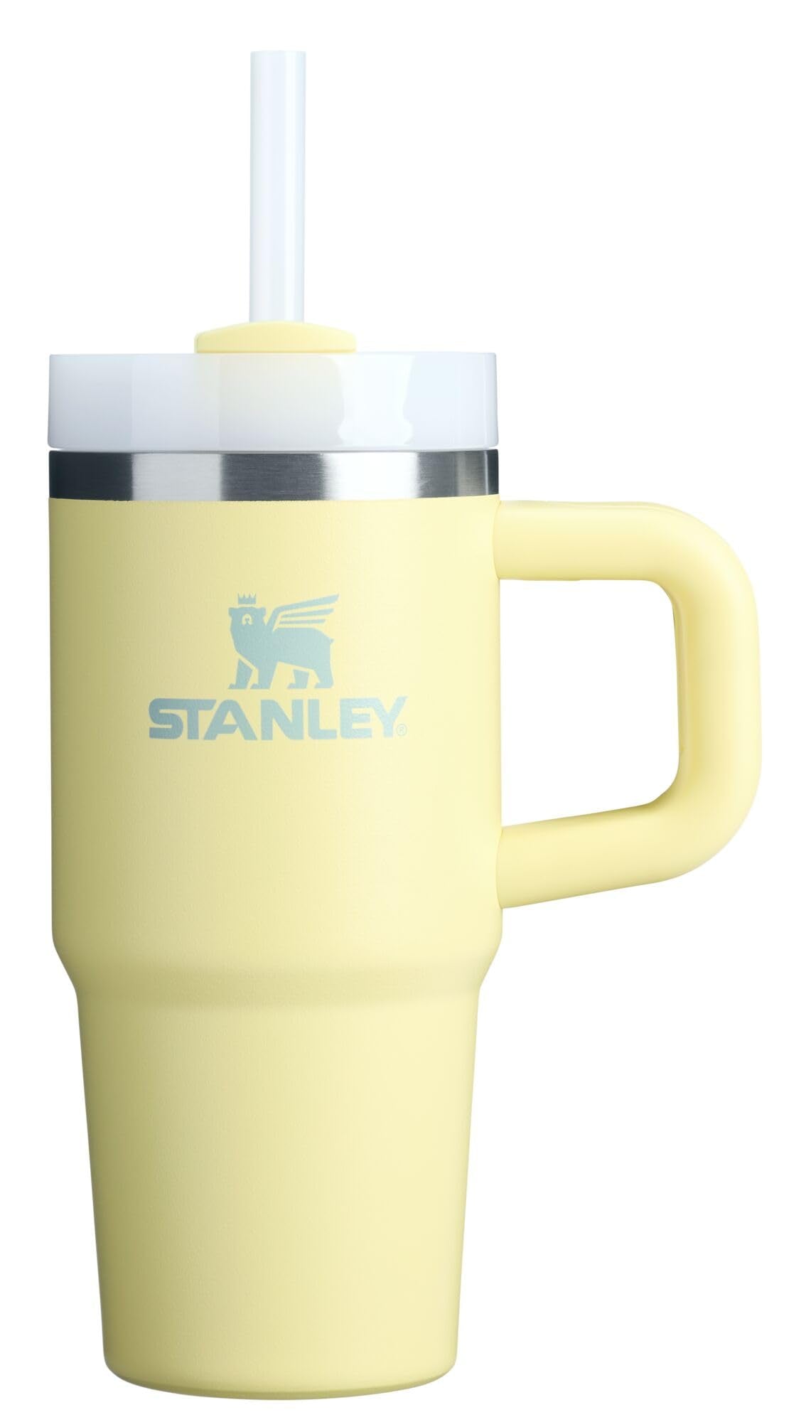 Stanley Quencher H2.0 Tumbler with Handle and Straw 30 oz | Flowstate 3-Position Lid | Cup Holder Compatible for Travel | Insulated Stainless Steel Cup | BPA-Free | Frost