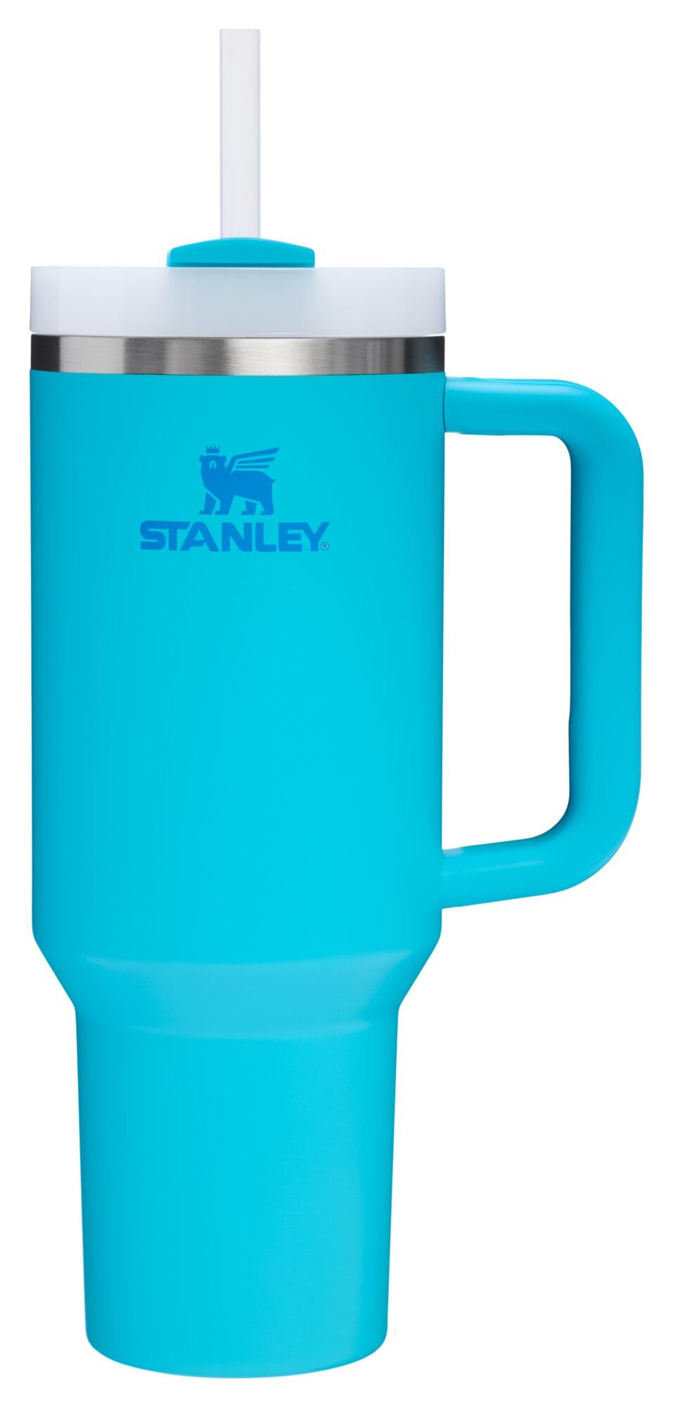 Stanley Quencher H2.0 Tumbler with Handle and Straw 30 oz | Flowstate 3-Position Lid | Cup Holder Compatible for Travel | Insulated Stainless Steel Cup | BPA-Free | Frost