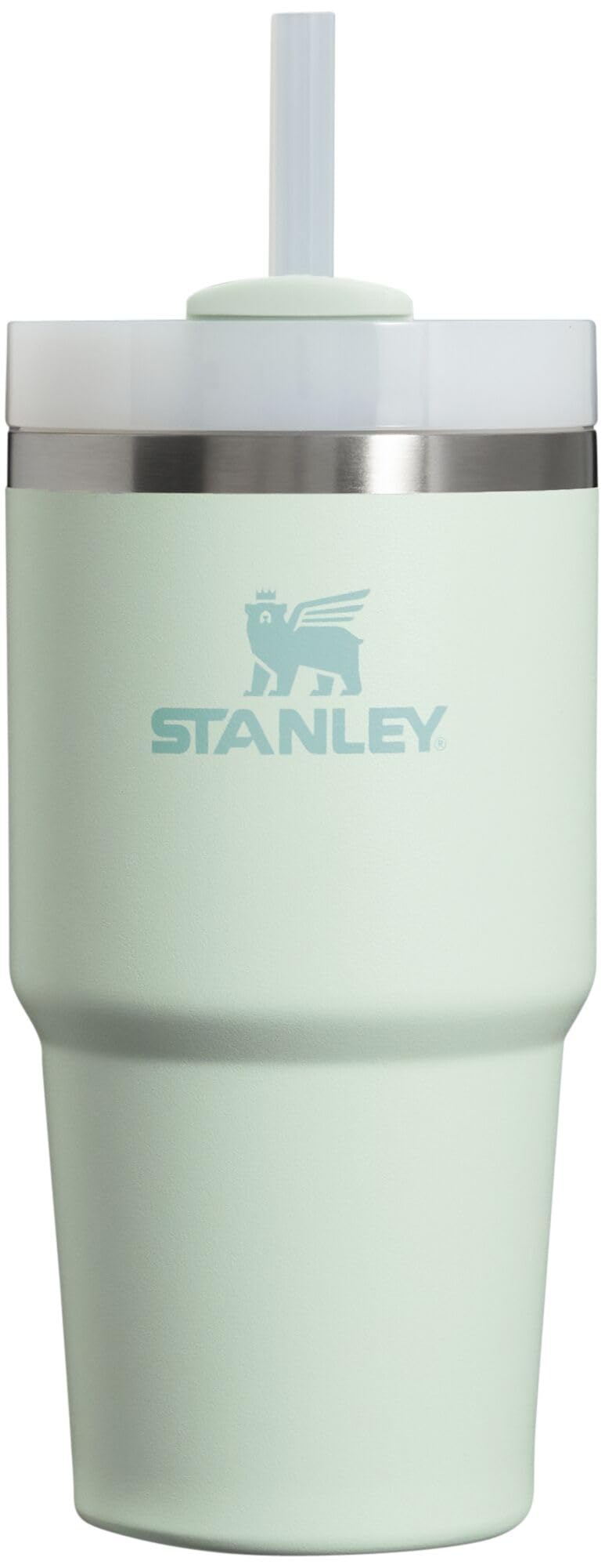 Stanley Quencher H2.0 Tumbler with Handle and Straw 30 oz | Flowstate 3-Position Lid | Cup Holder Compatible for Travel | Insulated Stainless Steel Cup | BPA-Free | Frost