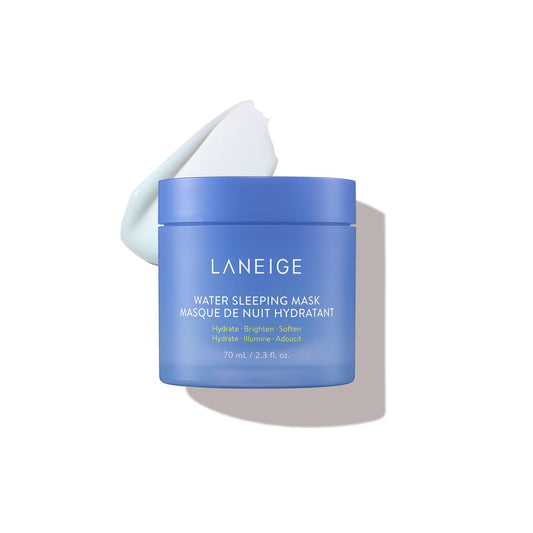 LANEIGE Water Sleeping Mask: Korean Overnight Mask, Squalane, Probiotic-Derived Complex, Hydrate, Barrier-Boosting, Visibly Smooth and Brighten