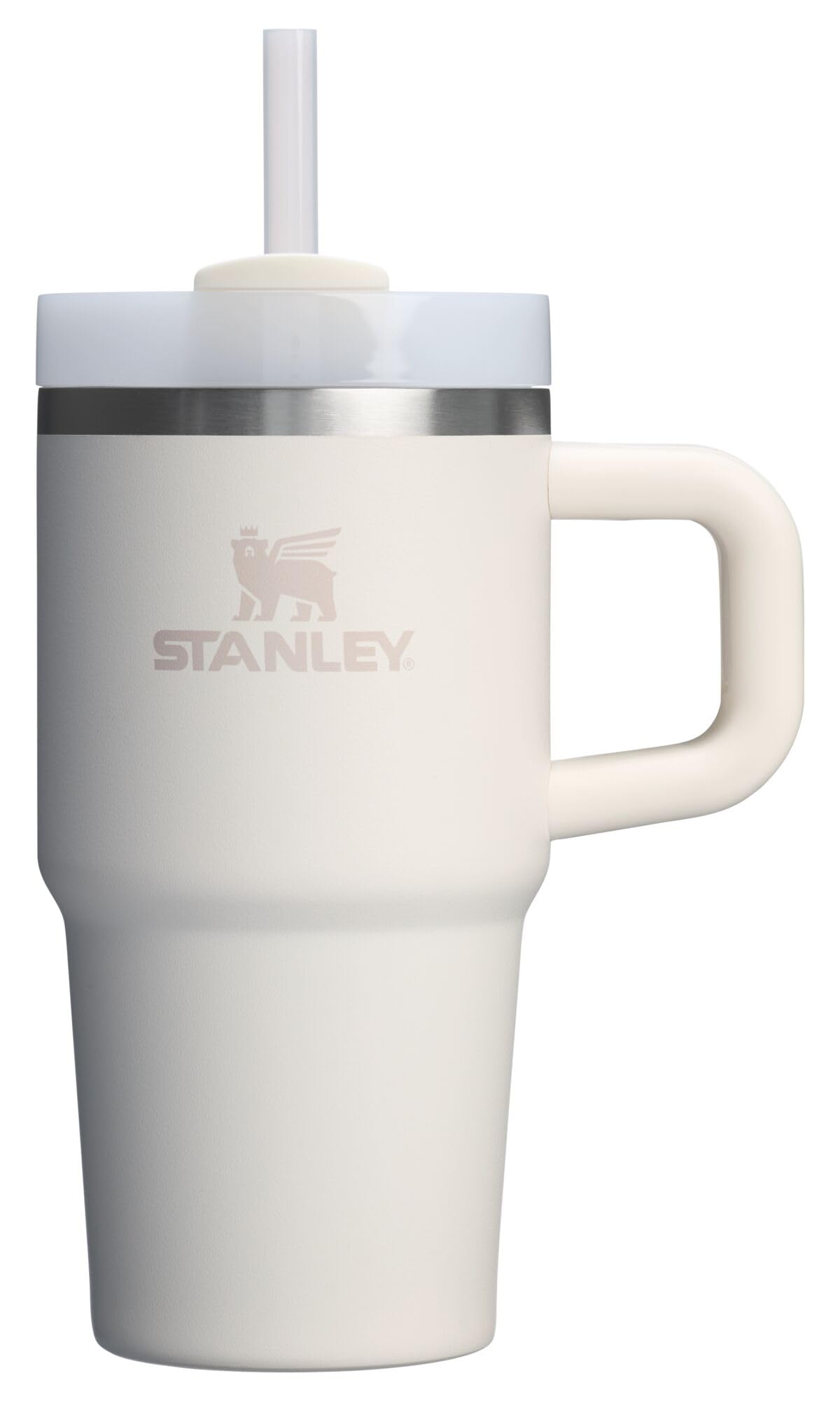 Stanley Quencher H2.0 Tumbler with Handle and Straw 30 oz | Flowstate 3-Position Lid | Cup Holder Compatible for Travel | Insulated Stainless Steel Cup | BPA-Free | Frost
