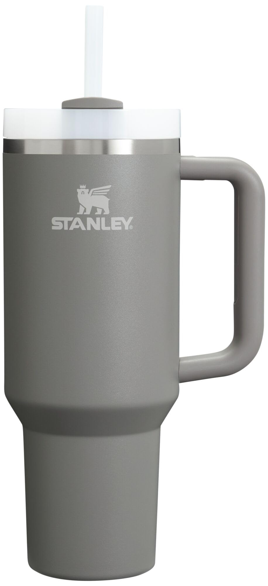 Stanley Quencher H2.0 Tumbler with Handle and Straw 30 oz | Flowstate 3-Position Lid | Cup Holder Compatible for Travel | Insulated Stainless Steel Cup | BPA-Free | Frost