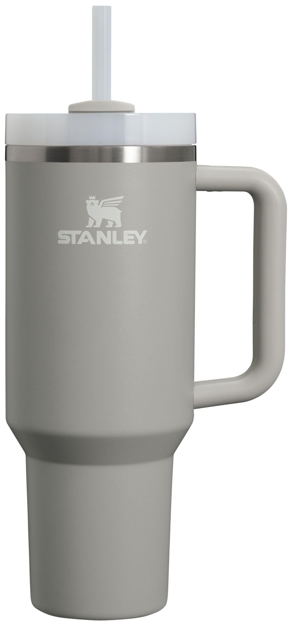 Stanley Quencher H2.0 Tumbler with Handle and Straw 30 oz | Flowstate 3-Position Lid | Cup Holder Compatible for Travel | Insulated Stainless Steel Cup | BPA-Free | Frost