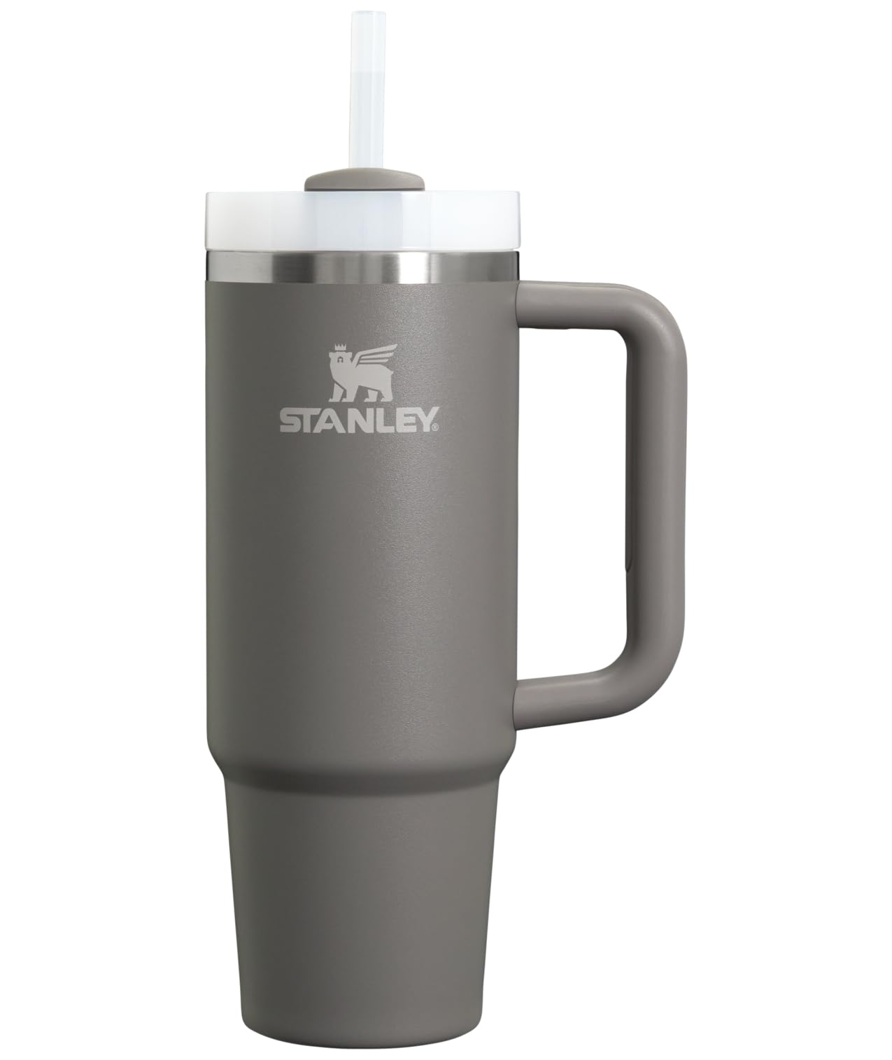 Stanley Quencher H2.0 Tumbler with Handle and Straw 30 oz | Flowstate 3-Position Lid | Cup Holder Compatible for Travel | Insulated Stainless Steel Cup | BPA-Free | Frost