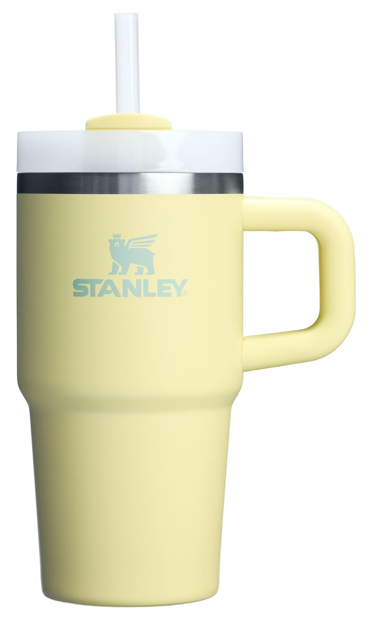 Stanley Quencher H2.0 Tumbler with Handle and Straw 30 oz | Flowstate 3-Position Lid | Cup Holder Compatible for Travel | Insulated Stainless Steel Cup | BPA-Free | Frost