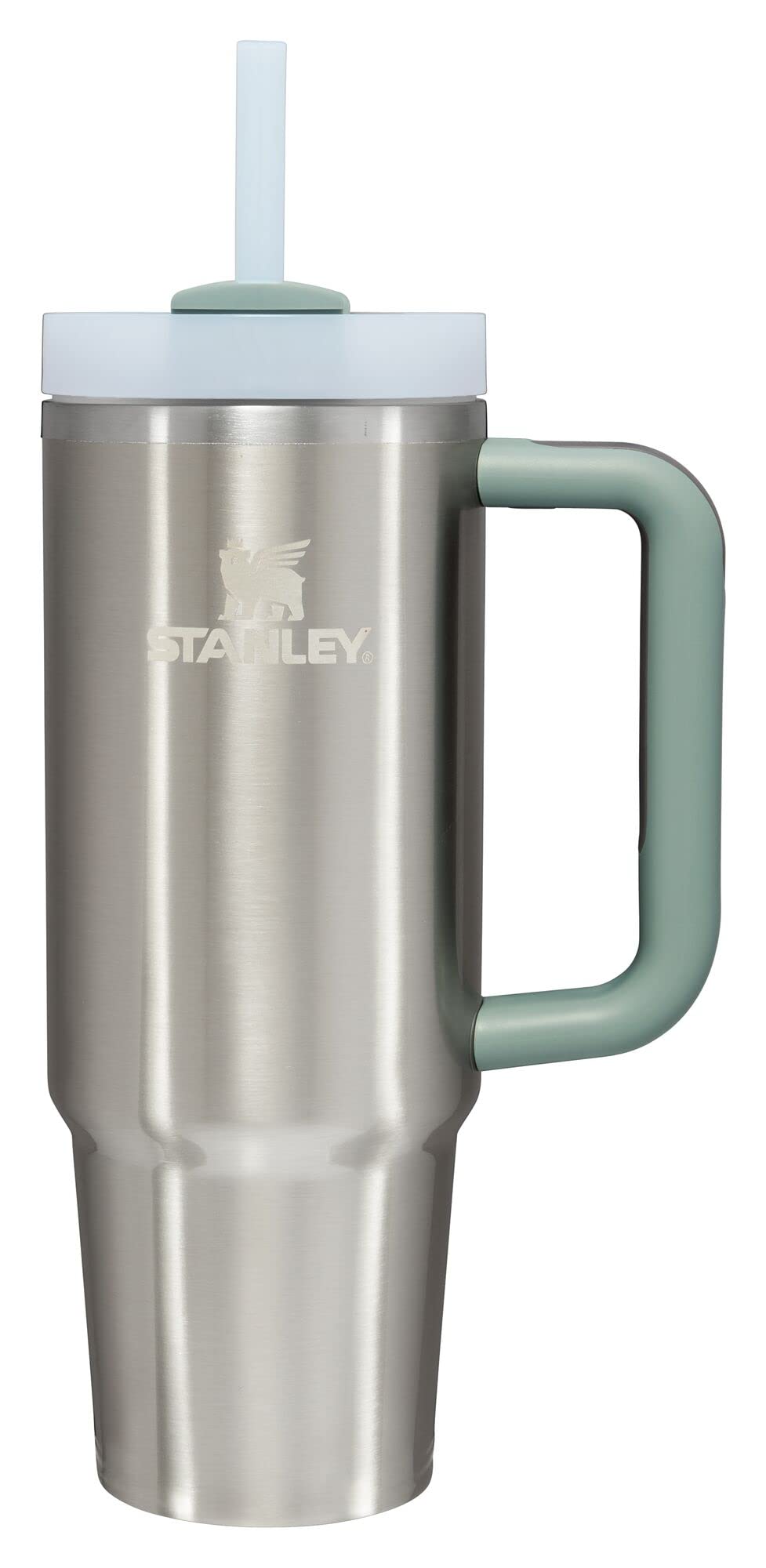 Stanley Quencher H2.0 Tumbler with Handle and Straw 30 oz | Flowstate 3-Position Lid | Cup Holder Compatible for Travel | Insulated Stainless Steel Cup | BPA-Free | Frost