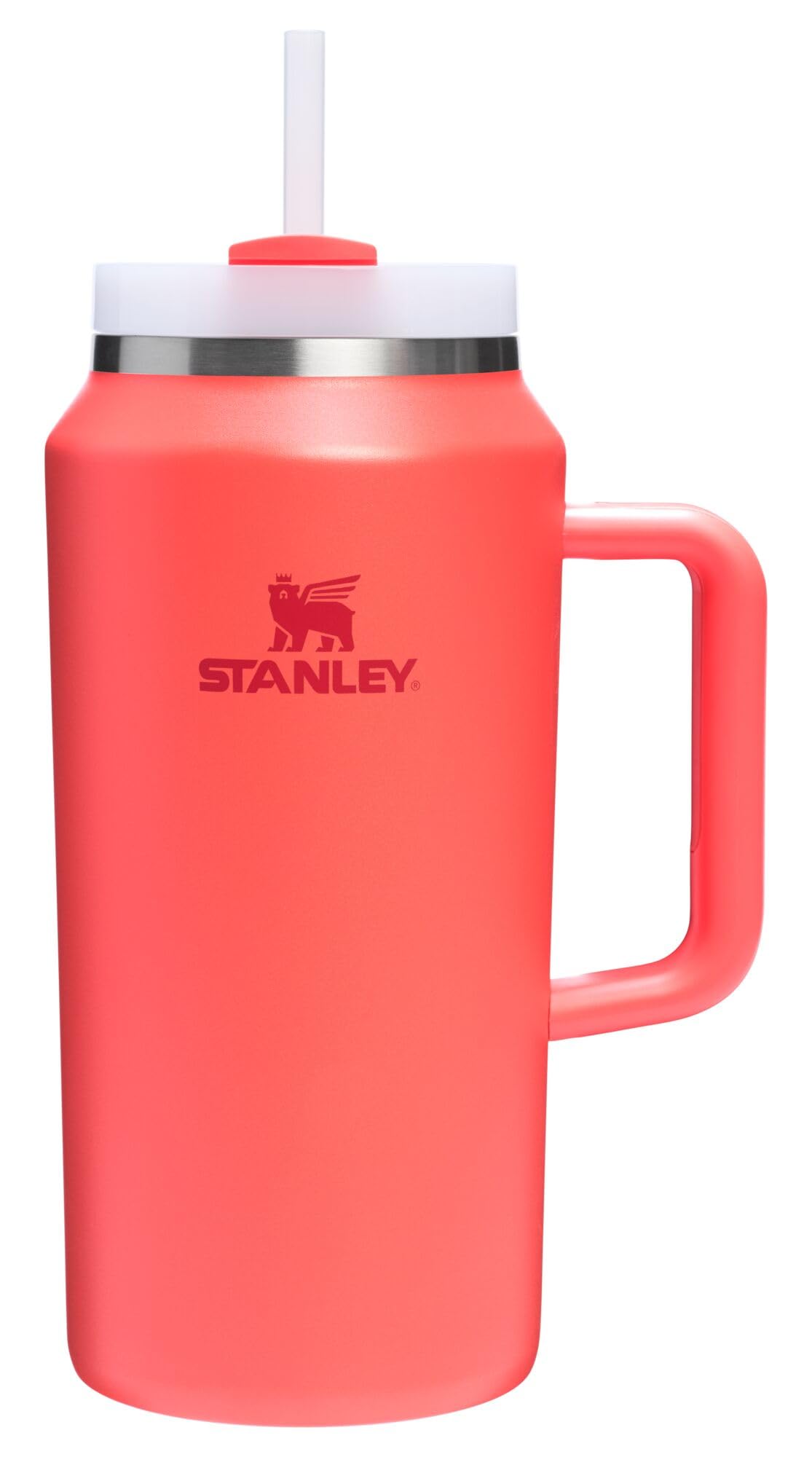 Stanley Quencher H2.0 Tumbler with Handle and Straw 30 oz | Flowstate 3-Position Lid | Cup Holder Compatible for Travel | Insulated Stainless Steel Cup | BPA-Free | Frost