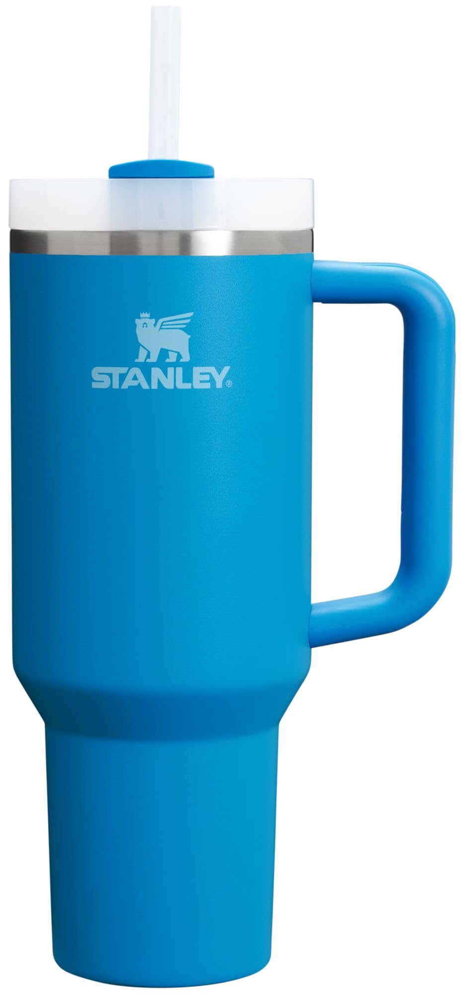 Stanley Quencher H2.0 Tumbler with Handle and Straw 30 oz | Flowstate 3-Position Lid | Cup Holder Compatible for Travel | Insulated Stainless Steel Cup | BPA-Free | Frost