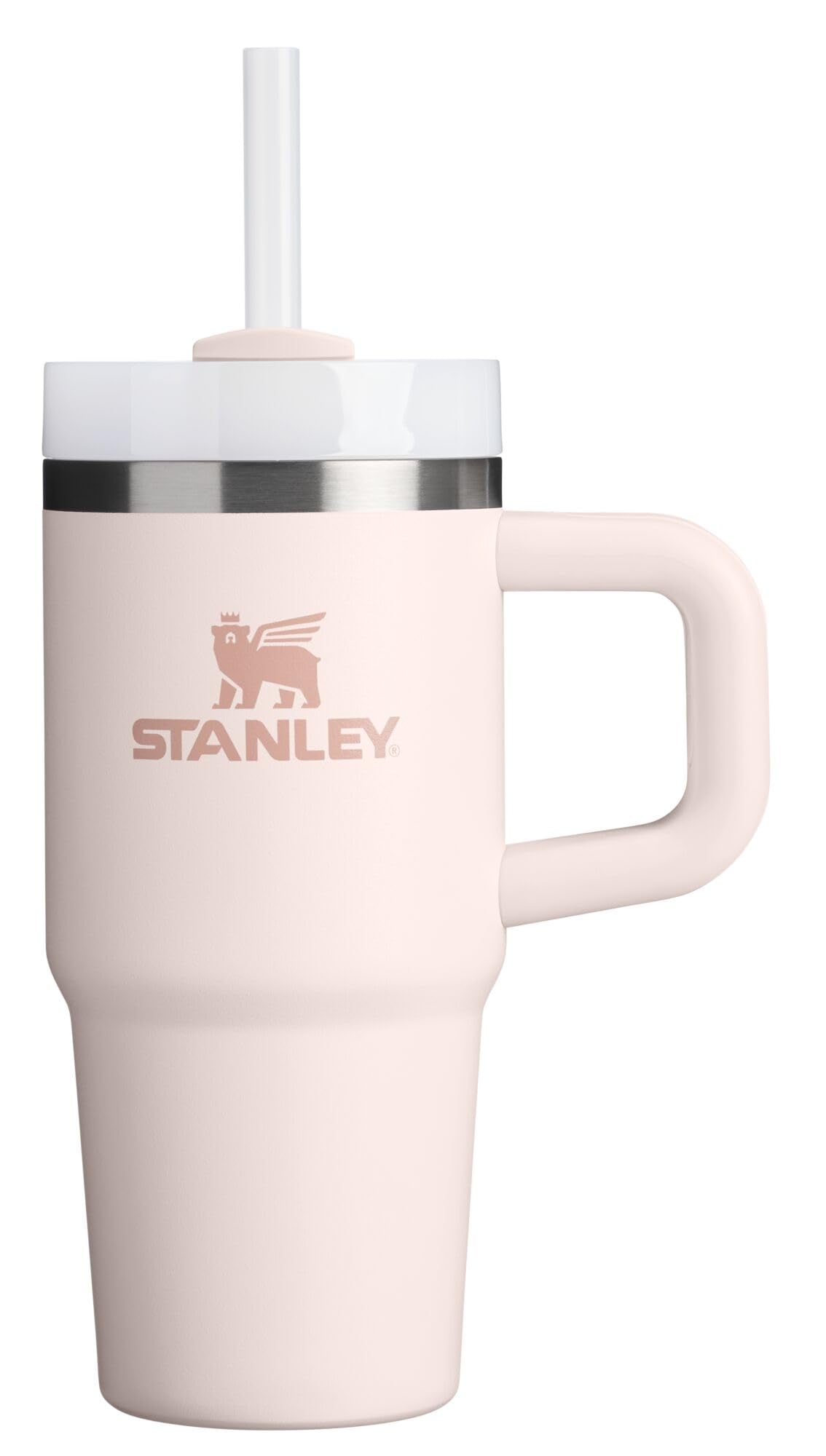 Stanley Quencher H2.0 Tumbler with Handle and Straw 30 oz | Flowstate 3-Position Lid | Cup Holder Compatible for Travel | Insulated Stainless Steel Cup | BPA-Free | Frost