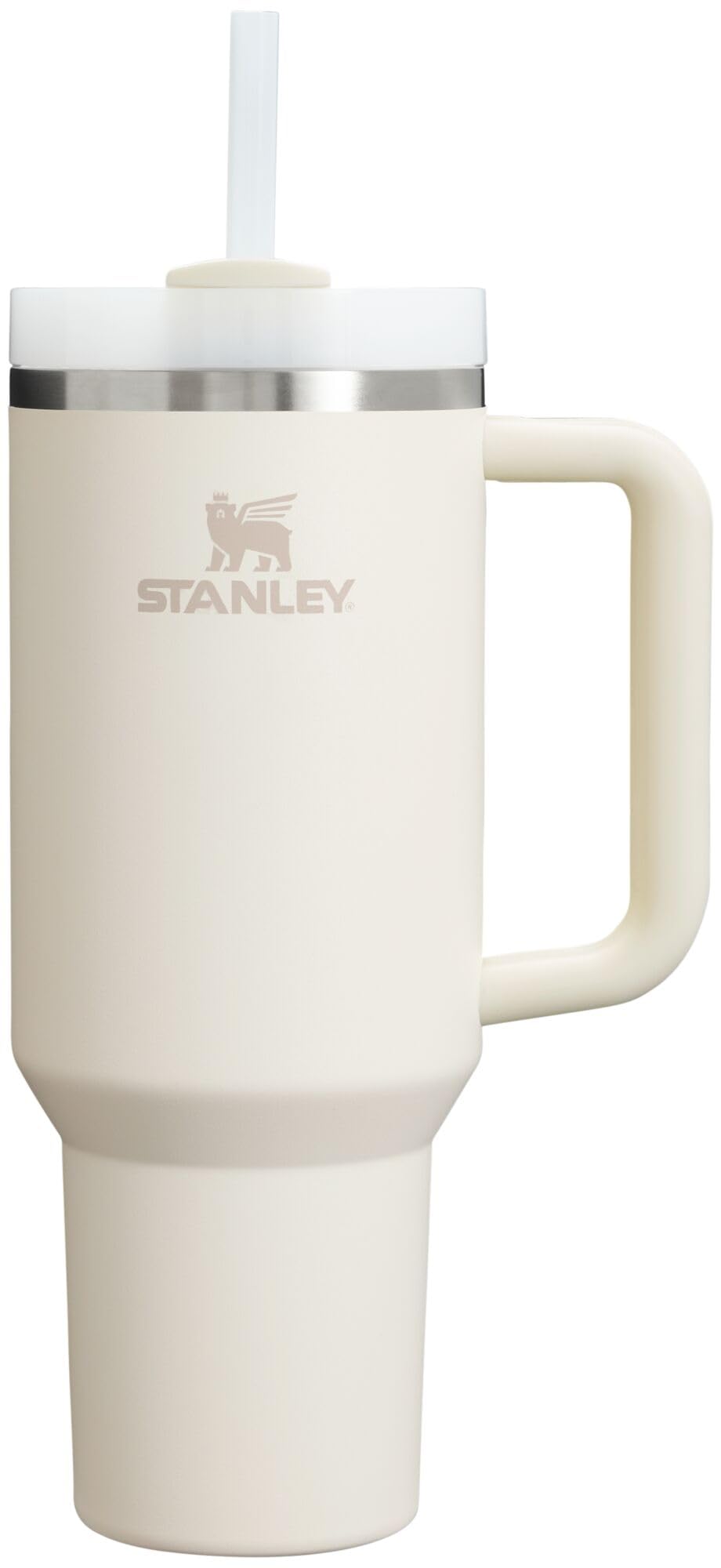 Stanley Quencher H2.0 Tumbler with Handle and Straw 30 oz | Flowstate 3-Position Lid | Cup Holder Compatible for Travel | Insulated Stainless Steel Cup | BPA-Free | Frost