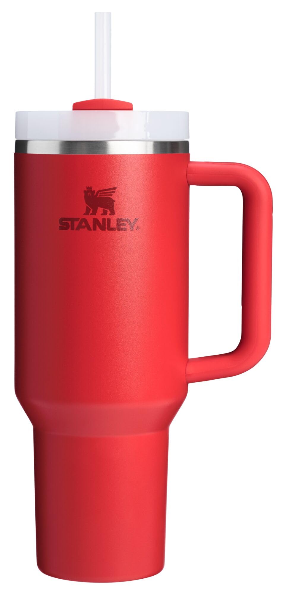 Stanley Quencher H2.0 Tumbler with Handle and Straw 30 oz | Flowstate 3-Position Lid | Cup Holder Compatible for Travel | Insulated Stainless Steel Cup | BPA-Free | Frost