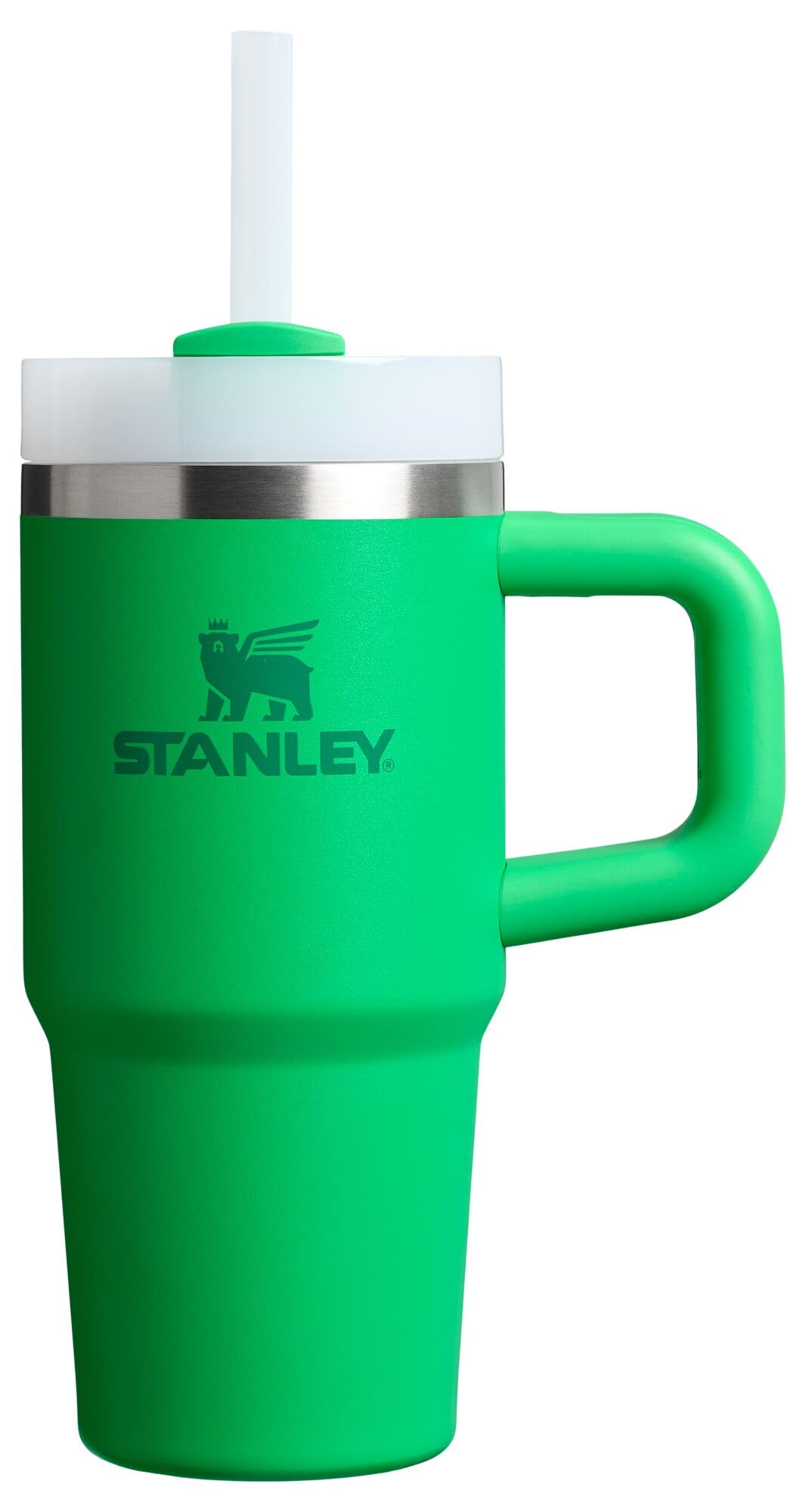 Stanley Quencher H2.0 Tumbler with Handle and Straw 30 oz | Flowstate 3-Position Lid | Cup Holder Compatible for Travel | Insulated Stainless Steel Cup | BPA-Free | Frost