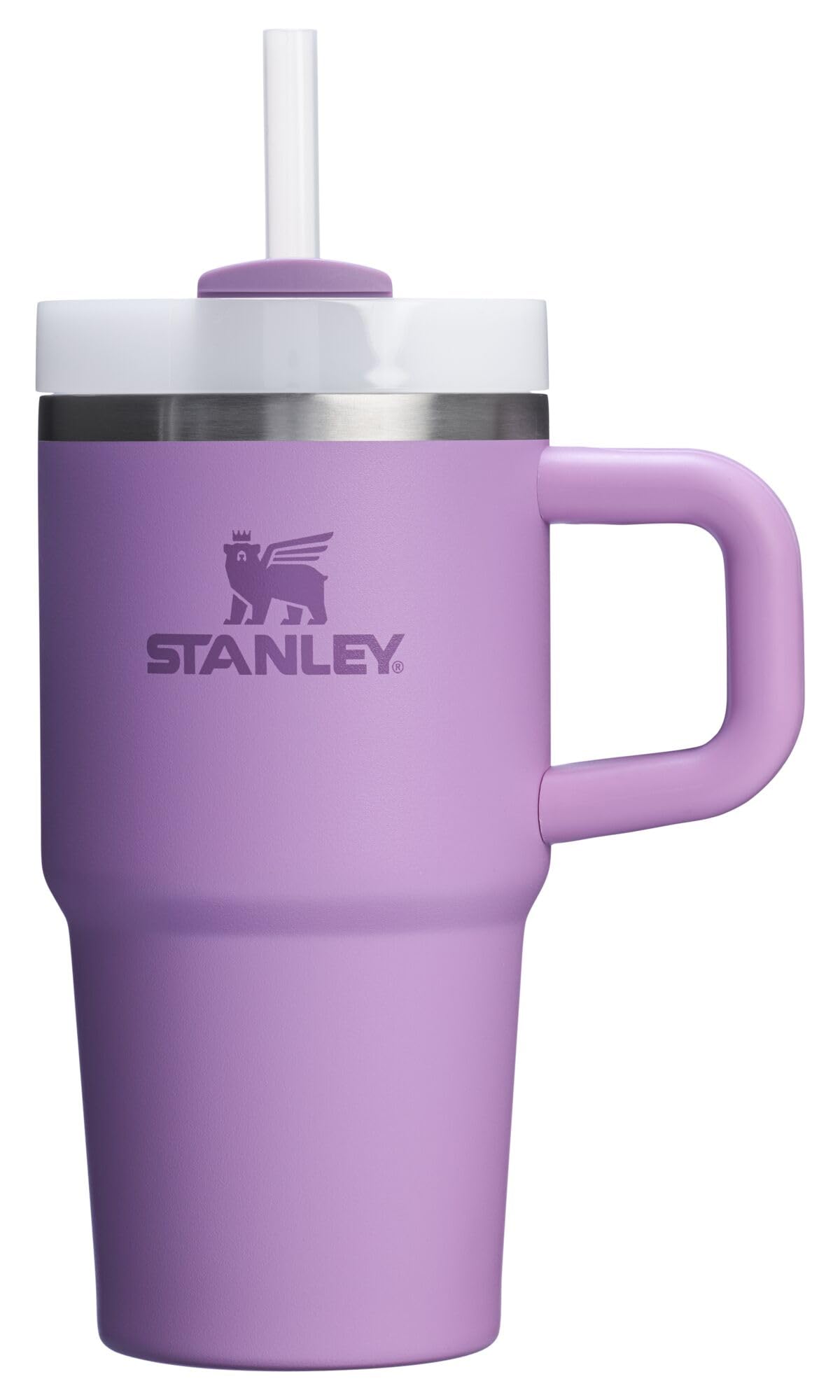 Stanley Quencher H2.0 Tumbler with Handle and Straw 30 oz | Flowstate 3-Position Lid | Cup Holder Compatible for Travel | Insulated Stainless Steel Cup | BPA-Free | Frost