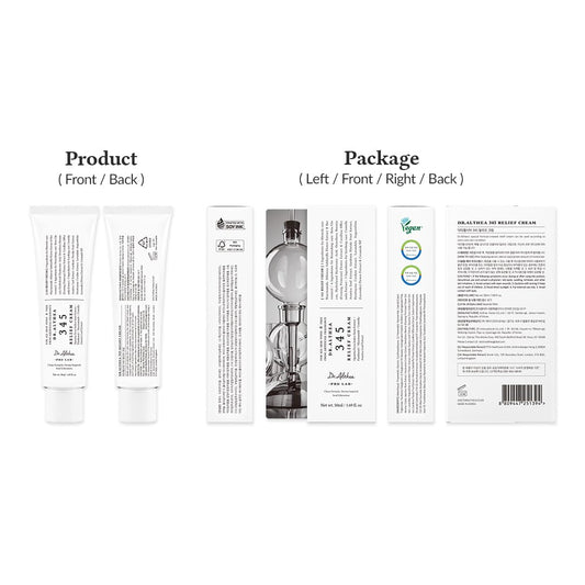 Dr.Althea 345 Relief Cream | Daily Face Moisturizer | Blemish Relief Care | Soothing Recovery & Moisture with Niacinamide, Panthenol | Korean Vegan Skin Care for All Skin Types | 1.7 Fl Oz (Pack of 1)