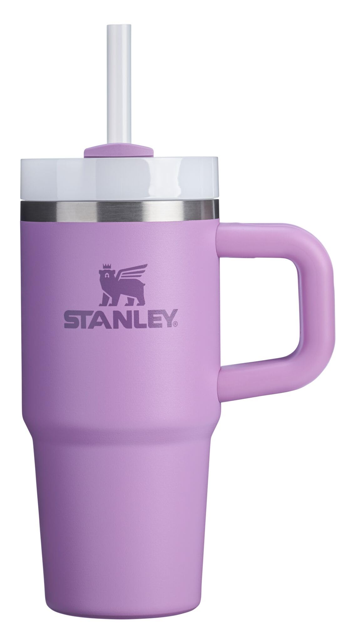 Stanley Quencher H2.0 Tumbler with Handle and Straw 30 oz | Flowstate 3-Position Lid | Cup Holder Compatible for Travel | Insulated Stainless Steel Cup | BPA-Free | Frost