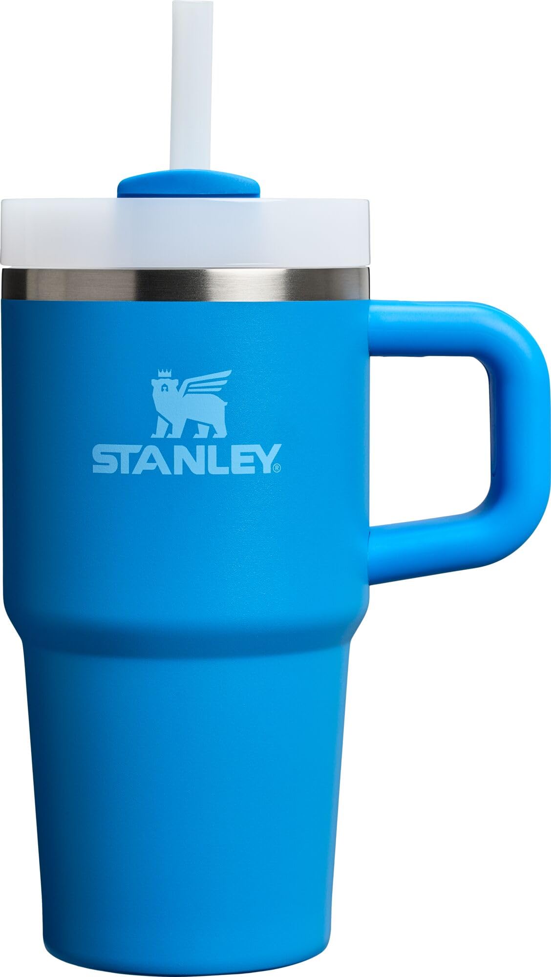 Stanley Quencher H2.0 Tumbler with Handle and Straw 30 oz | Flowstate 3-Position Lid | Cup Holder Compatible for Travel | Insulated Stainless Steel Cup | BPA-Free | Frost