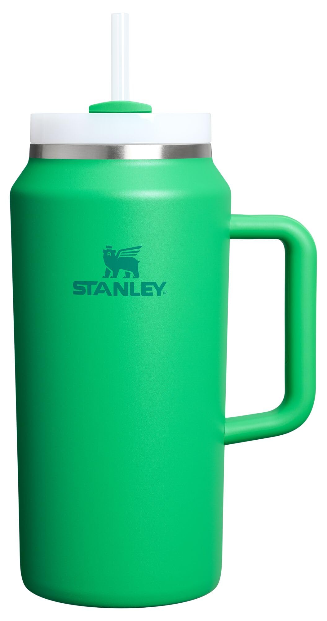 Stanley Quencher H2.0 Tumbler with Handle and Straw 30 oz | Flowstate 3-Position Lid | Cup Holder Compatible for Travel | Insulated Stainless Steel Cup | BPA-Free | Frost