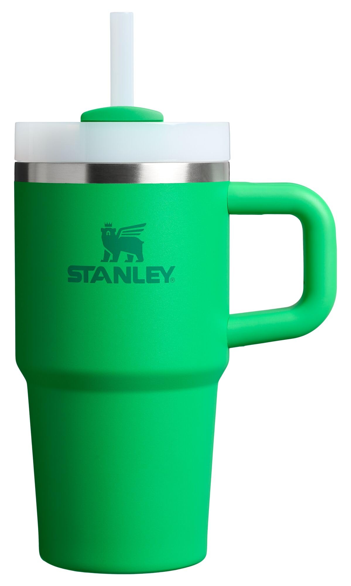 Stanley Quencher H2.0 Tumbler with Handle and Straw 30 oz | Flowstate 3-Position Lid | Cup Holder Compatible for Travel | Insulated Stainless Steel Cup | BPA-Free | Frost