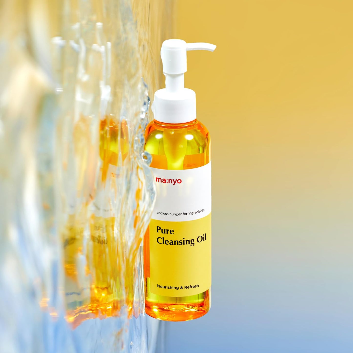 MANYO FACTORY 퓨어 클렌징 오일 6.7 fl oz (200ml) 한국산 세안제, 블랙헤드 녹이기, 아르간 오일 함유 데일리 메이크업 제거, 여성용