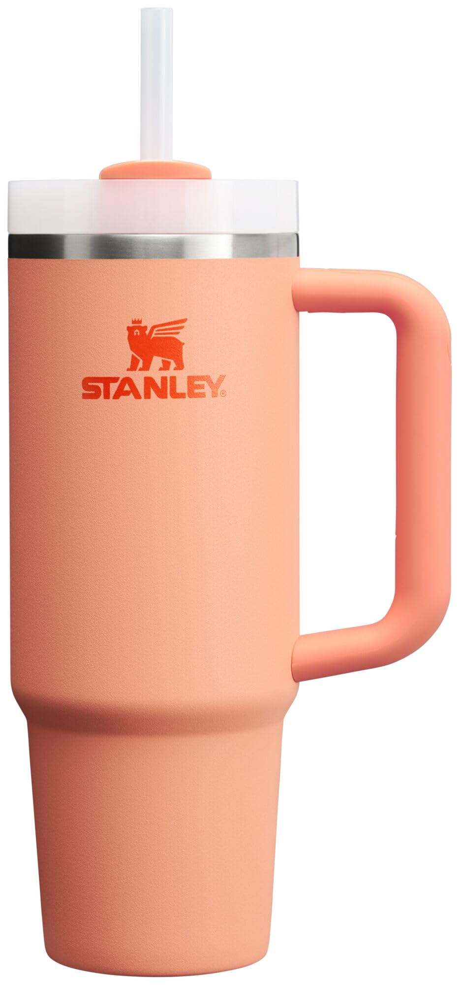 Stanley Quencher H2.0 Tumbler with Handle and Straw 30 oz | Flowstate 3-Position Lid | Cup Holder Compatible for Travel | Insulated Stainless Steel Cup | BPA-Free | Frost