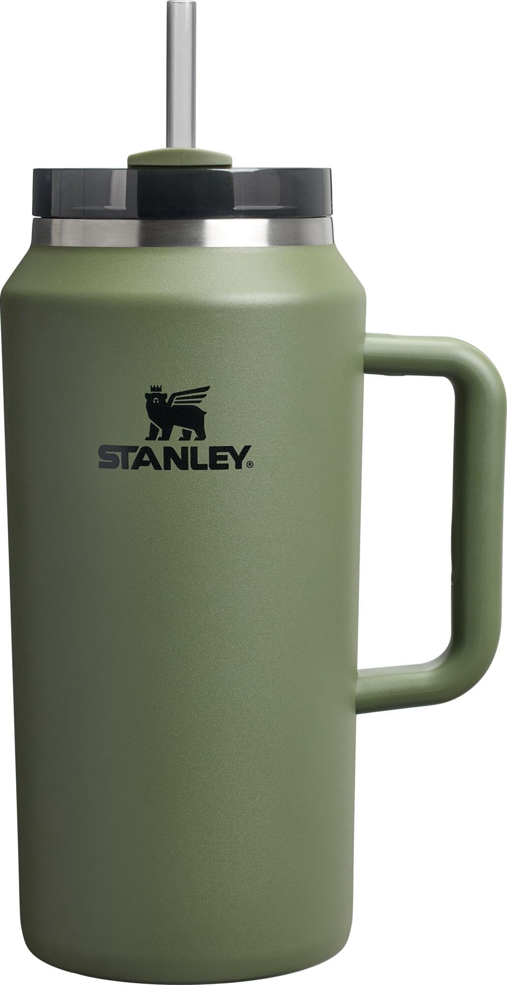 Stanley Quencher H2.0 Tumbler with Handle and Straw 30 oz | Flowstate 3-Position Lid | Cup Holder Compatible for Travel | Insulated Stainless Steel Cup | BPA-Free | Frost