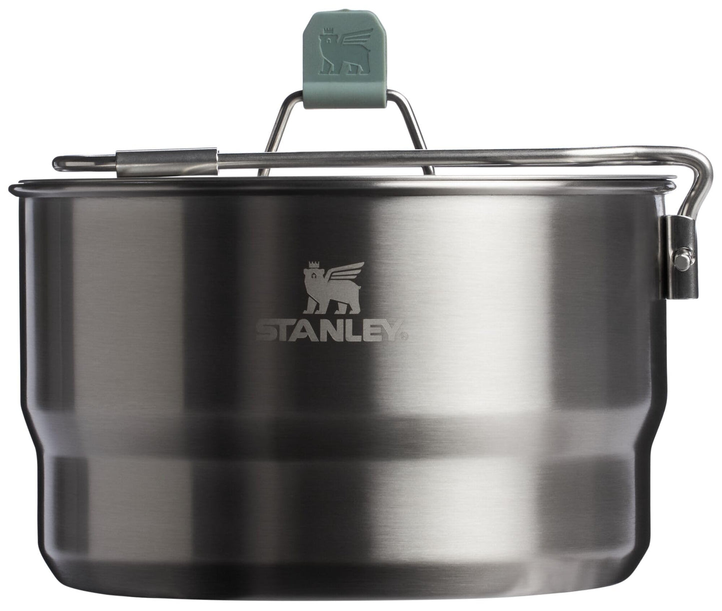 Stanley Wildfare Go 14피스 2볼 준비 및 조리 세트 | 1.65qt 접이식 잠금 손잡이가 달린 냄비 | 캠핑 주방에 필요한 캠핑 필수품