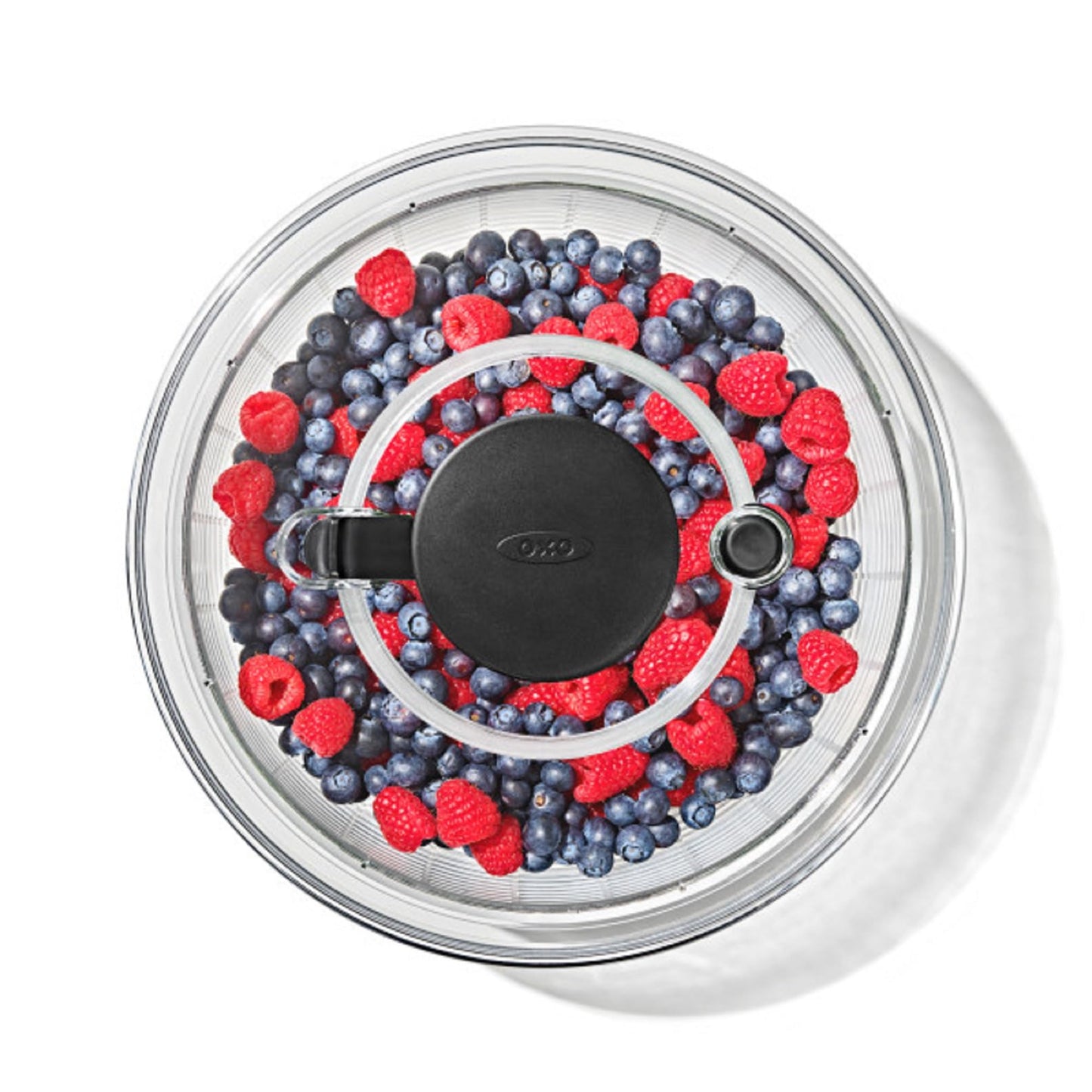 OXO Good Grips 대형 샐러드 스피너 - 6.22 Qt., 화이트