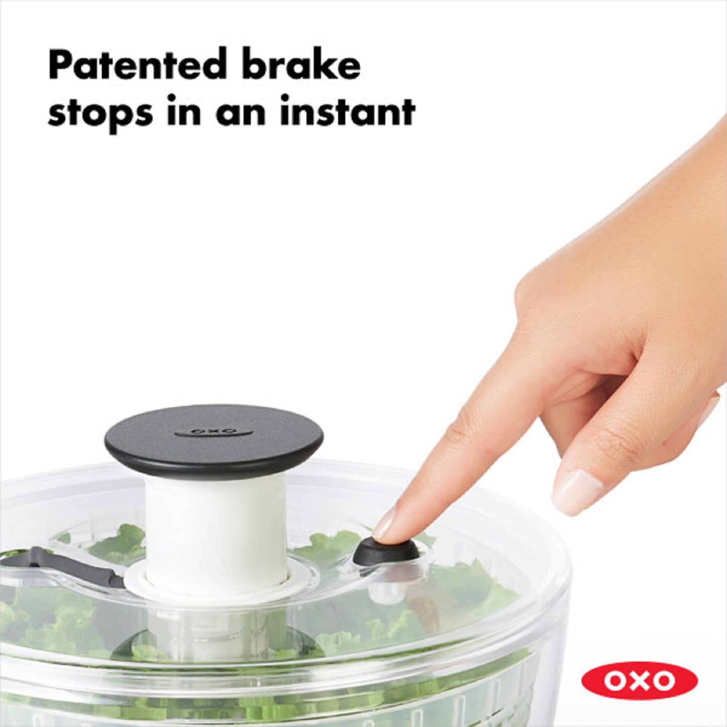 OXO Good Grips 대형 샐러드 스피너 - 6.22 Qt., 화이트