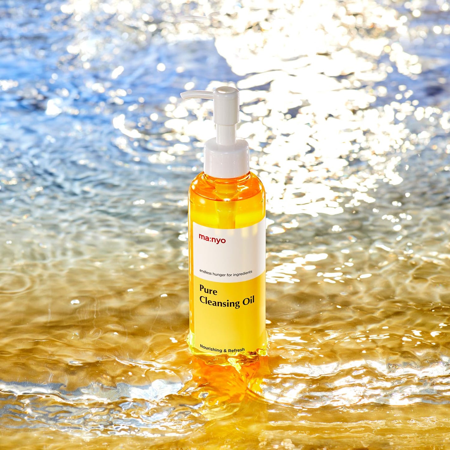 MANYO FACTORY 퓨어 클렌징 오일 6.7 fl oz (200ml) 한국산 세안제, 블랙헤드 녹이기, 아르간 오일 함유 데일리 메이크업 제거, 여성용