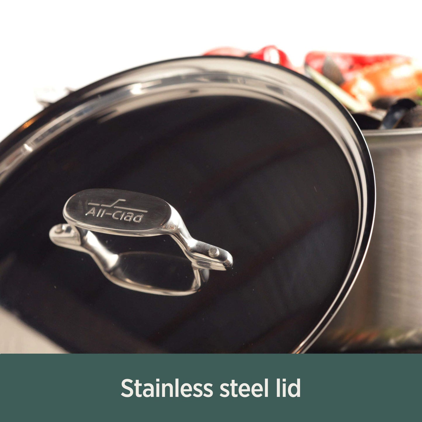 All-Clad D5 Brushed 5 Ply Stainless Steel Cookware Set 10 Piece w/ Frying Pans, Pots and Pans Set, Induction, Oven Broiler Safe 600F, Silver