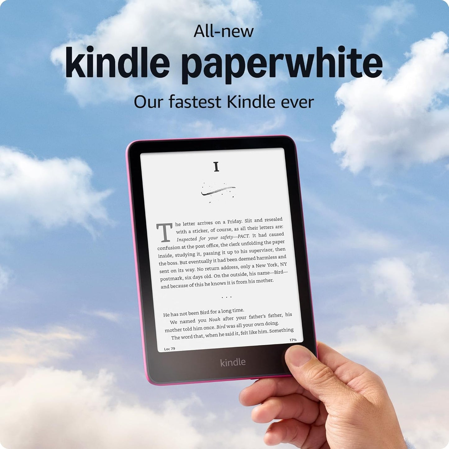 All-new Amazon Kindle Paperwhite (16 GB) – Our fastest Kindle ever, with new 7" glare-free display and weeks of battery life – Black