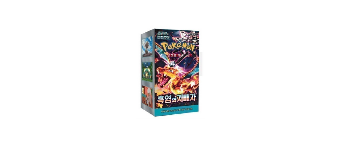 Pokemon Card Ruler of the Black Flame Booster Box sv3 Korean