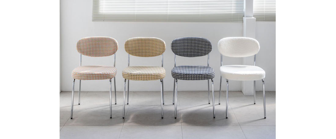 Bouclé Fabric Café Chairs Are Taking Over Modern Interiors