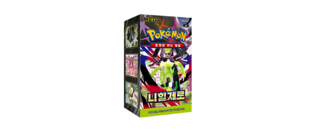 Pokemon Card MEGA Munikis Nihil Zero Booster Box M3 Sealed KOREAN