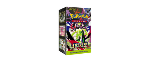 Pokemon Card MEGA Munikis Nihil Zero Booster Box M3 Sealed KOREAN