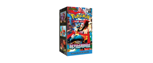 Pokemon Card Game TCG Mega Brave Booster Box (30 packs) Sealed Box korean ver.