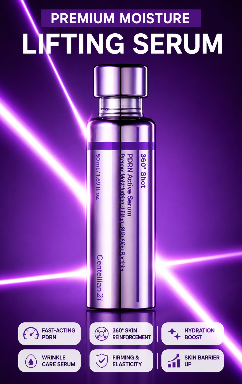 Centellian24 360 shot PDRN Active serum 50ml anti aging elastic