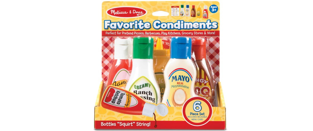 Melissa & Doug Condiments Set Review: The Best 5-Piece Pretend Kitchen Toy