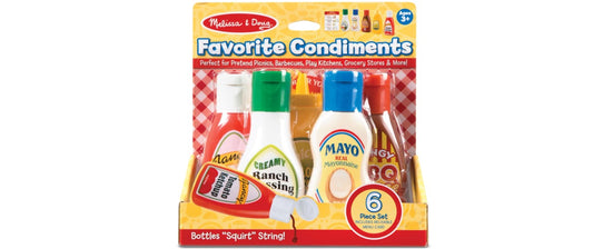 Melissa & Doug Condiments Set Review: The Best 5-Piece Pretend Kitchen Toy