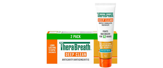 TheraBreath Deep Clean Toothpaste Review: The Gentle Whitening Formula That Fights 99.9% of Bad Breath Germs